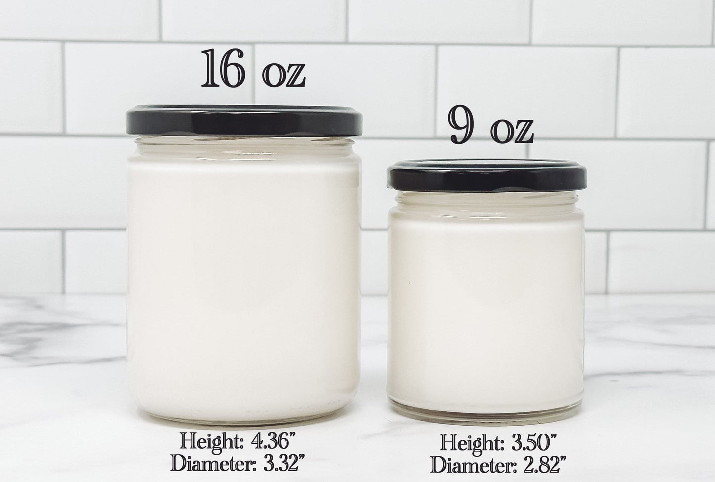 White Sage + Lavender | Non-Toxic Soy Candle - Wax On Fire
