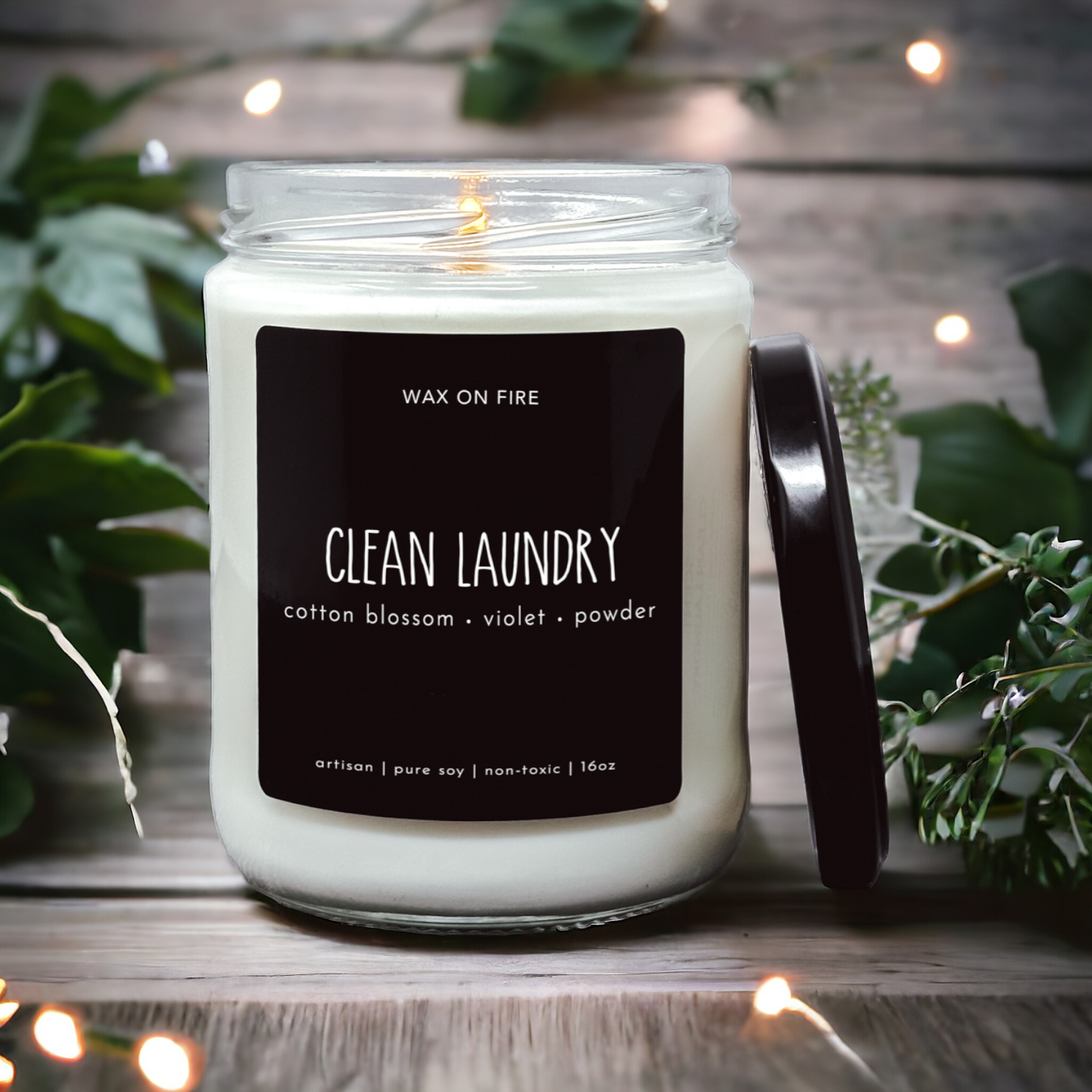 Clean Laundry | Non-Toxic Soy Candle