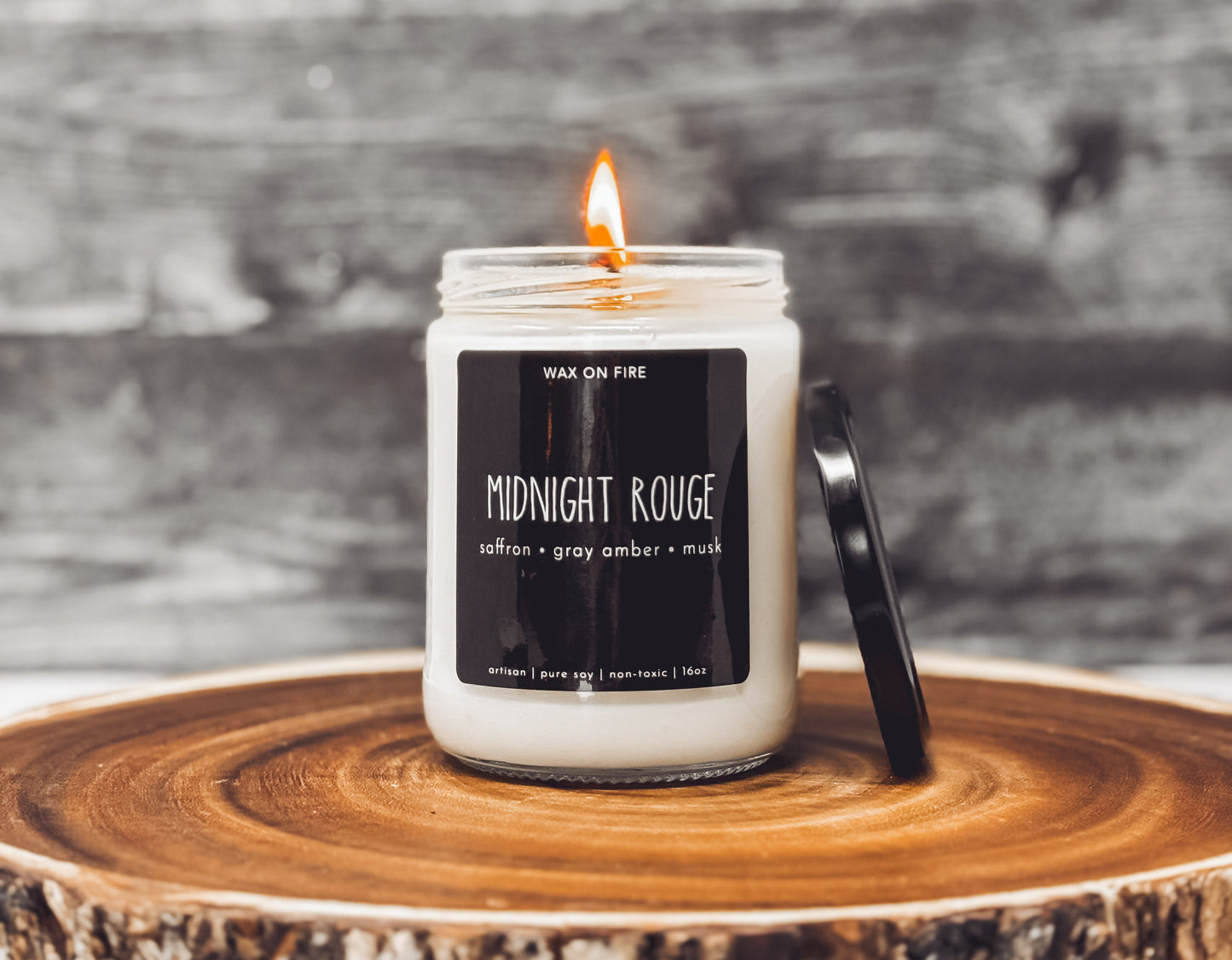 Midnight Rouge | Non-Toxic Soy Candle