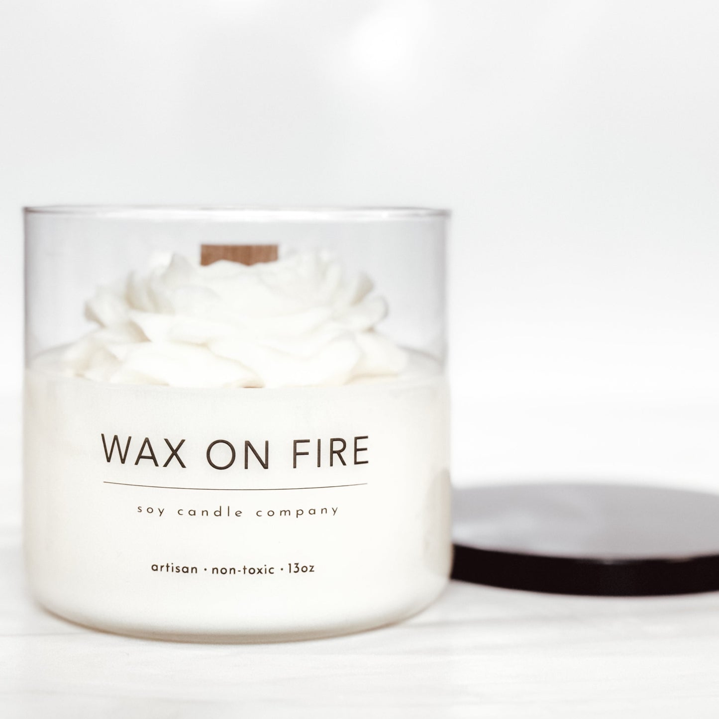 Peony Flower Candle | Non-Toxic Soy Candle