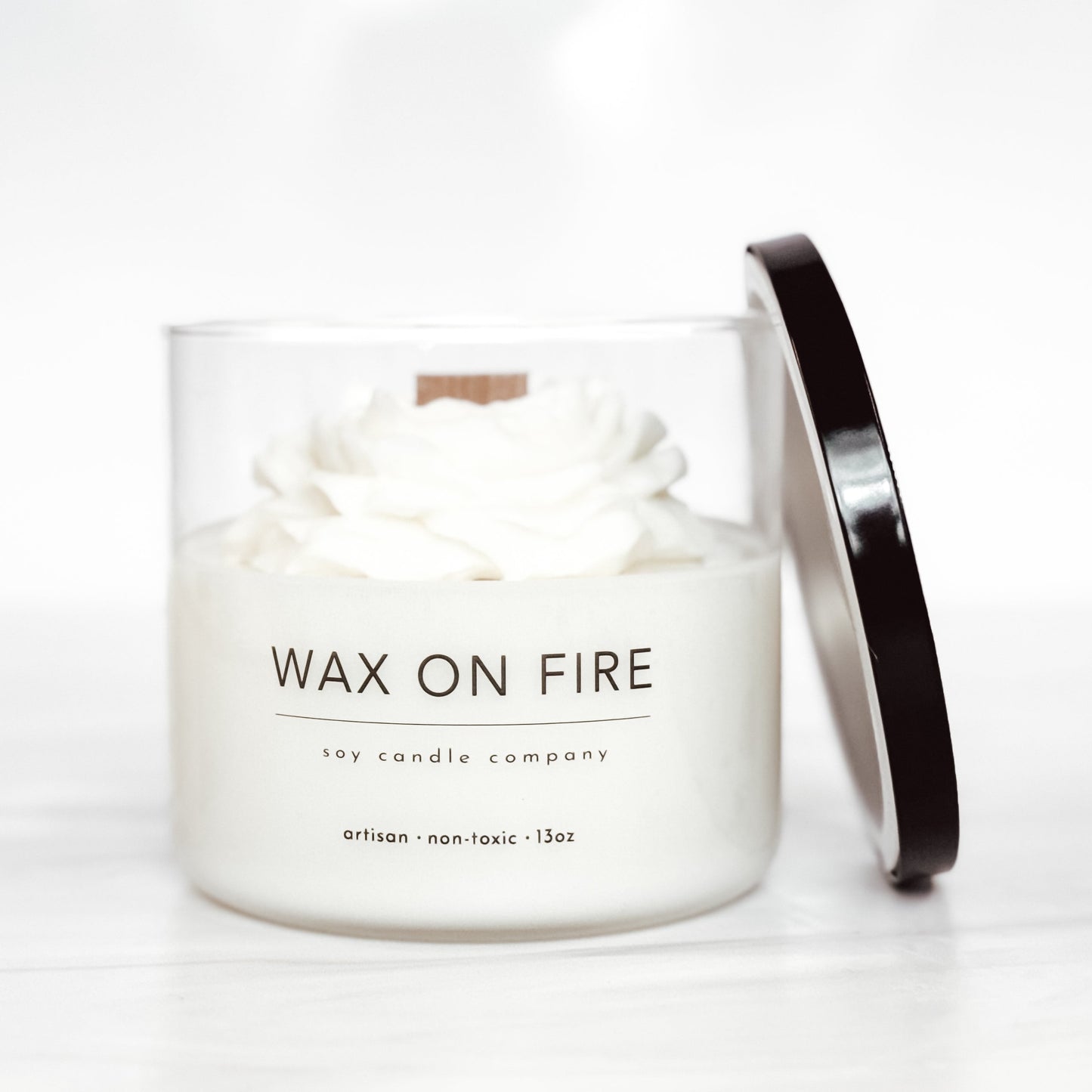 Peony Flower Candle | Non-Toxic Soy Candle